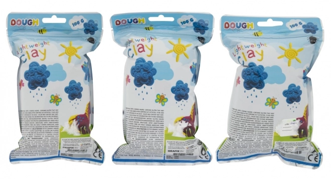 Plastilină în punguță 100g - 3 culori