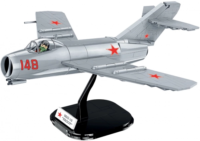 Model din construcții avion MiG-15 Fagot