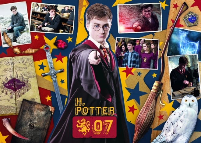 Puzzle Harry Potter Ron, Hermione și Harry 400 + 500 + 600 piese