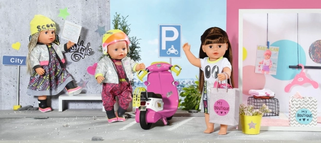 BABY born Deluxe Îmbrăcăminte pentru Scooter, 43 cm