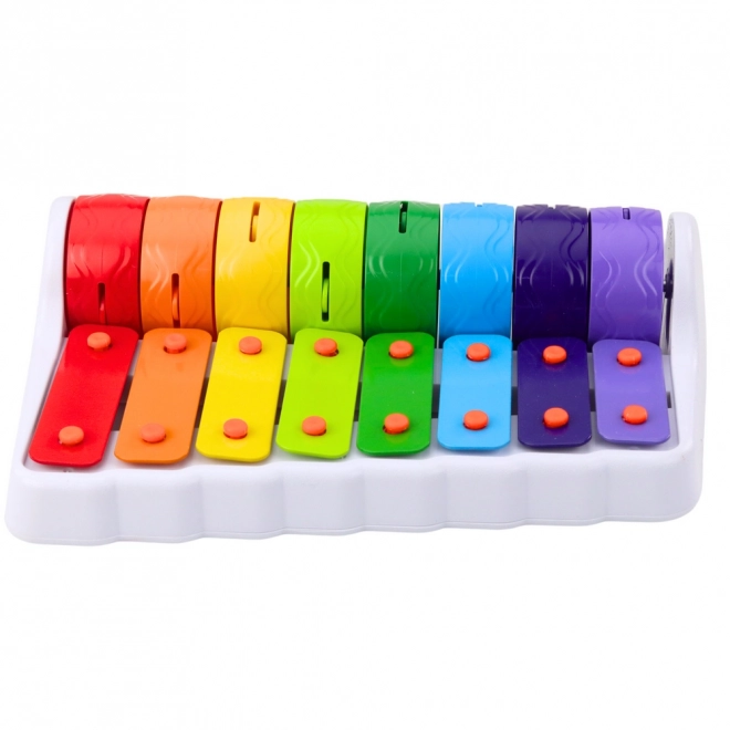 Rock N' Roller pian pentru copii - roată colorată rotativă
