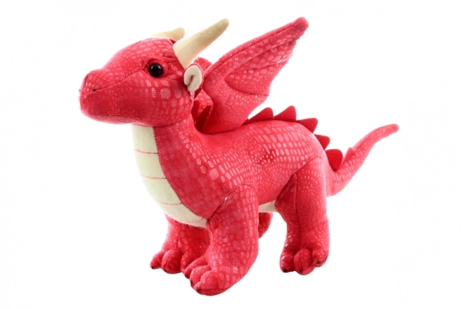 Dragon roșu din pluș ECO-Friendly 20 cm