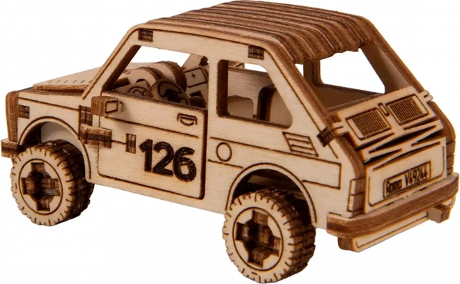 Puzzle 3D din lemn - Model mașină de raliu