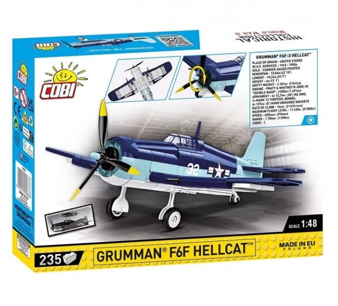 Set de construcție Grumman F6F Hellcat cu 235 de piese