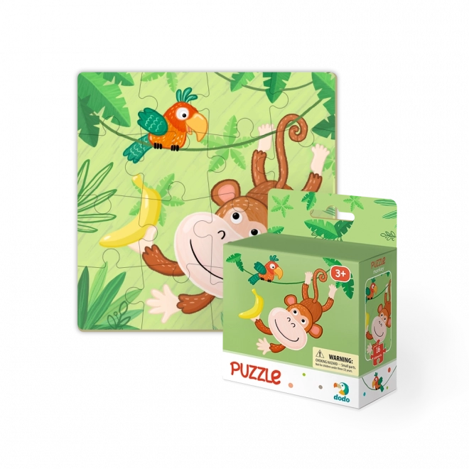 Puzzle DODO Maimuța 16 piese