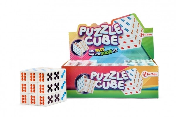 Cub Rubik 3x3x3 cu buline colorate