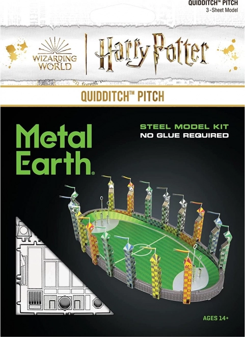 Puzzle 3D Metal Earth: Terenul de Quidditch Harry Potter