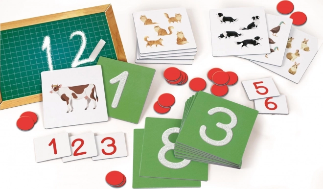Set Montessori cifre tactile Clementoni