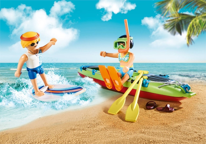 Surf, vâslit și snorkeling într-un singur set