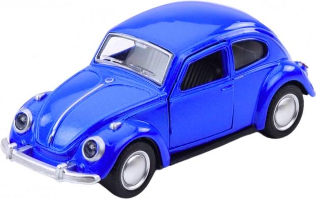 Model auto clasic Beetle metalic cu tracțiune 1:36