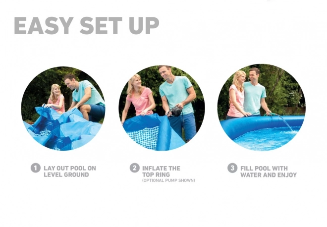 Piscina gonflabilă Intex Easy Set 244x61 cm