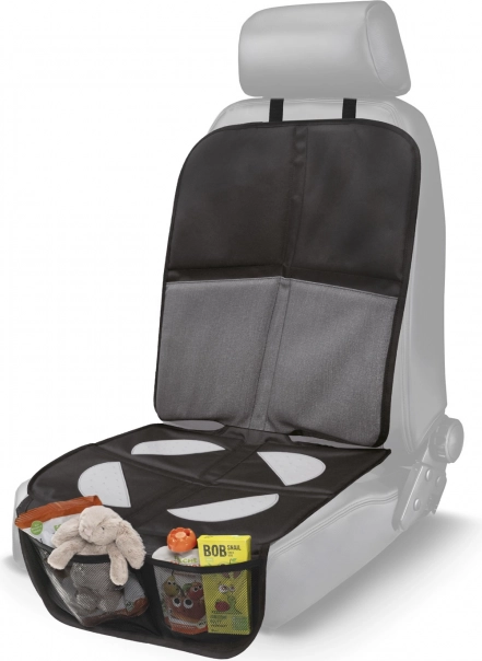 Protecție pentru scaun sub scaunul auto, lavabilă, Negru