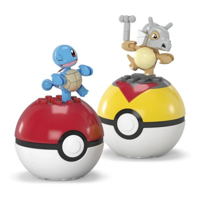 Construcție Mega Pokémon Squirtle și Cubone