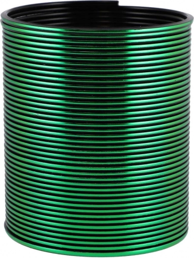 Spirală de plastic cu efect metalic