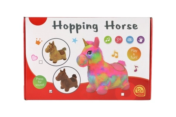 Hopa Hopa Unicorn Pluș Alb cu Steluțe