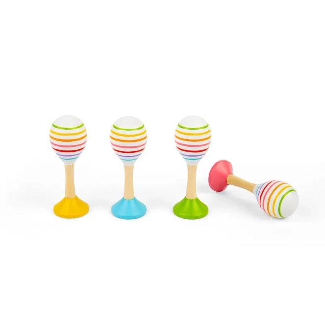 Bilele rumba pentru copii Bigjigs Toys - set de 2 buc