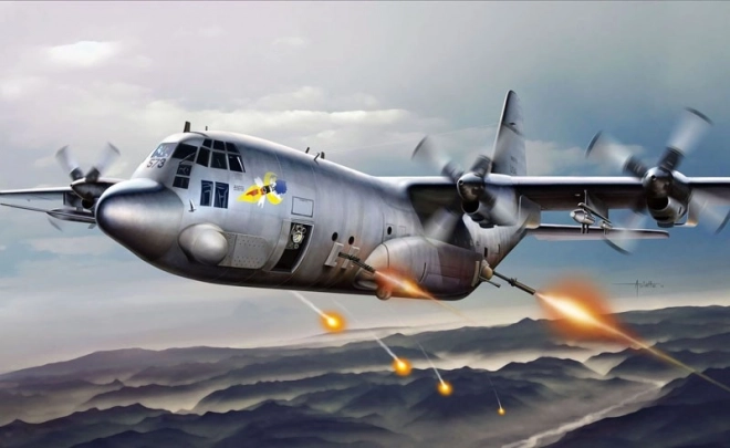 Model de avioane Lockheed Martin AC-130H Spectre