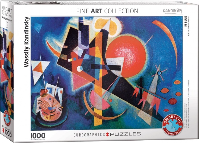 Puzzle Motiv Albastru 1000 Piese Eurographics