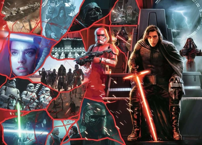 Puzzle Ravensburger Star Wars Zăpăciți: Kylo Ren 1000 piese