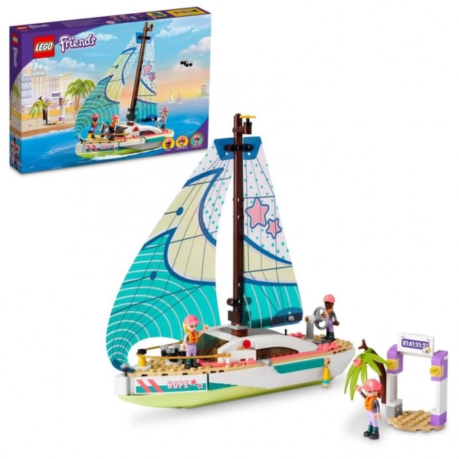 Stephanie și aventuri cu iahtul LEGO Friends