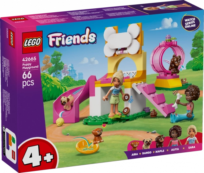 LEGO Friends Loc de Joacă pentru Căţeluşi