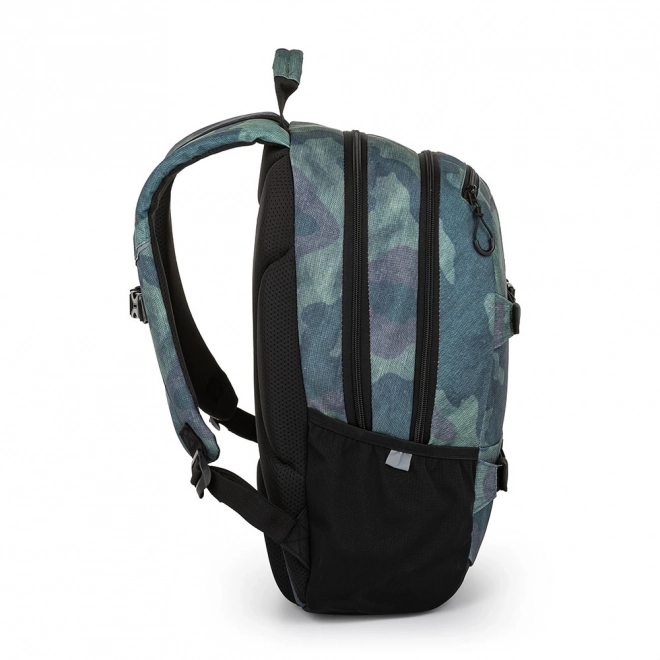 Rucsac pentru studenți cu etui Oxy Sport Camo