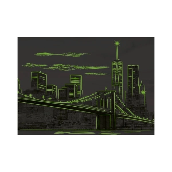 Puzzle fluorescent Dino New York 1000 piese