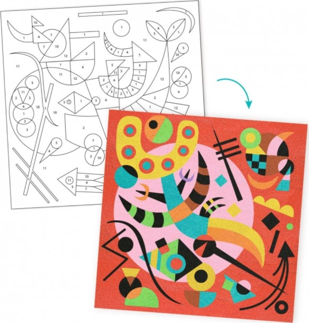 Inspirație de la Wassily Kandinsky