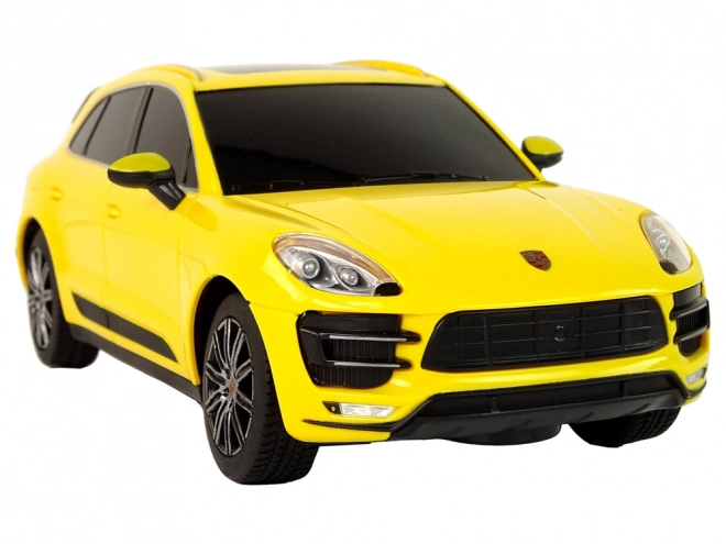 mașină R/C Porsche Macan Turbo Rastar galben