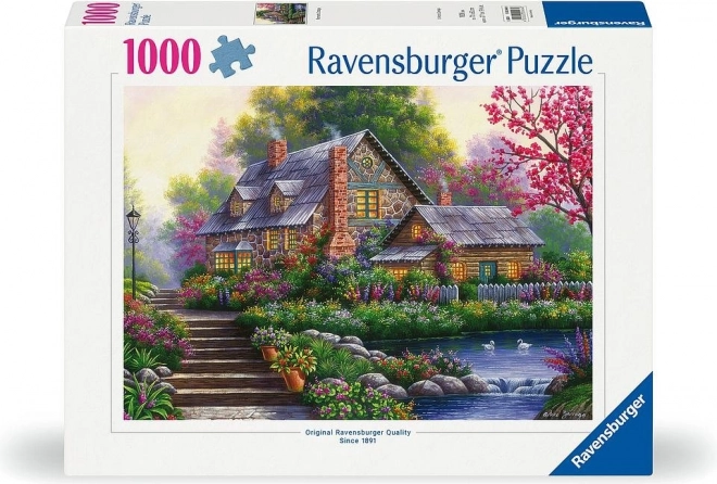 Puzzle cabană romantică 1000 piese