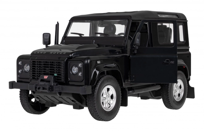 Land Rover Defender telecomandat Rastar, scară 1:14 negru