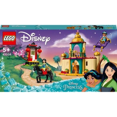 LEGO Disney 43208 Aventurile lui Jasmine și Mulan