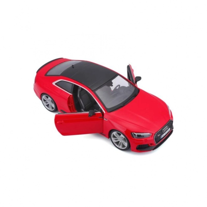 Model metalic Audi RS 5 Coupe roșu 1:24