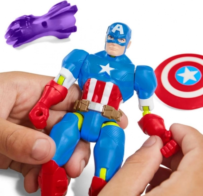 Avengers Mixmashers Figurină Căpitanul America