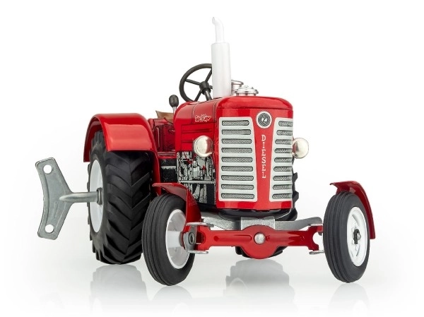 Tractor Zetor 50 Super pe cheie roșu din metal 15cm în cutie