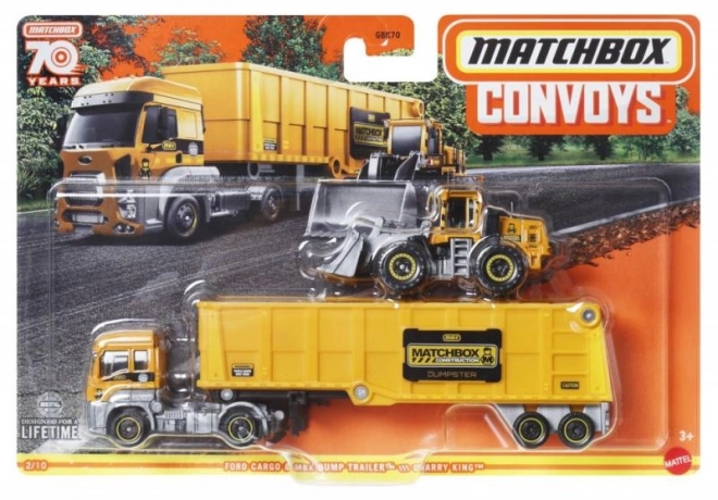 Camion Transport Matchbox cu Mașinuță