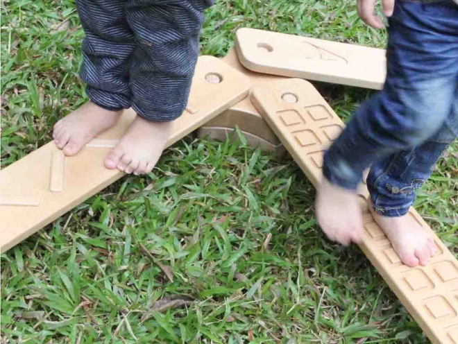 Plăci de echilibru din lemn Masterkidz