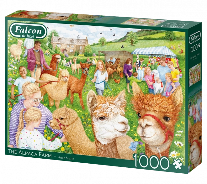 puzzle cu alpaca 1000 piese