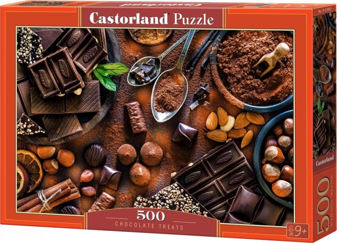 Puzzle deliciile ciocolatei 500 piese