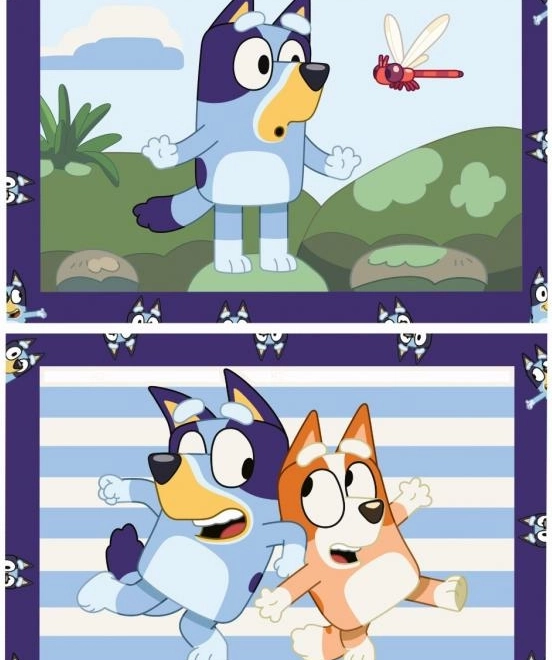CreArt Bluey: Distracții Cățeilor - Set Creativ de Pictură
