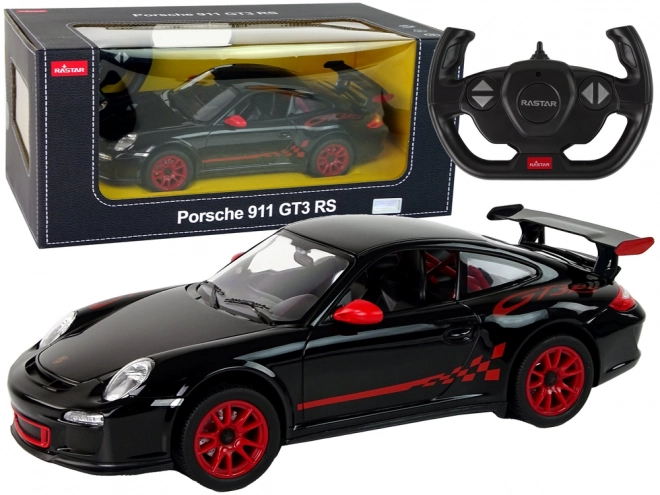 Mașinuță R/C Porsche 911 GT3 RS neagră