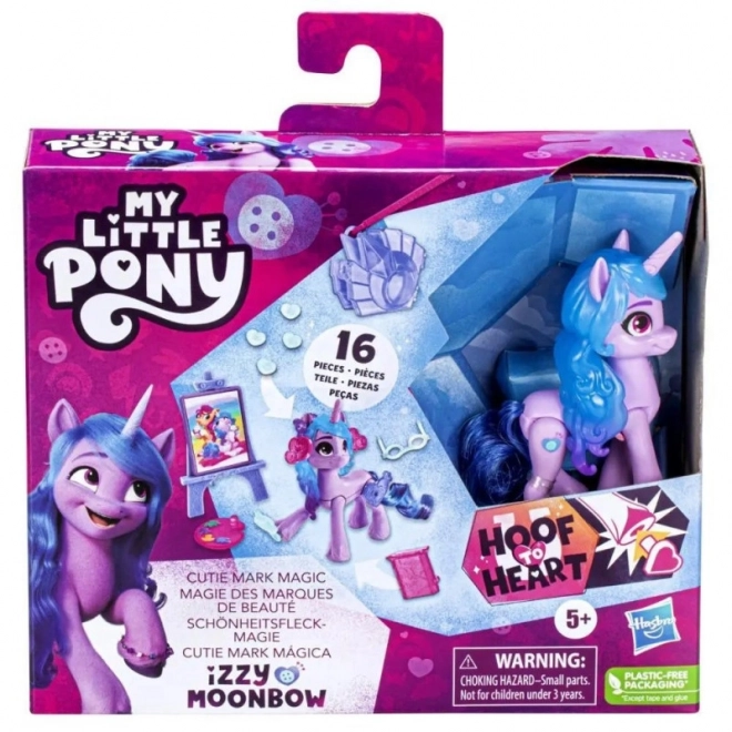 my little pony - figurina Izzy Moonbow