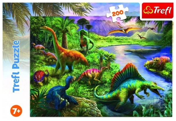 Puzzle 200 Piese Dinozauri Prapăditori