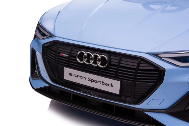 Audi E-Tron Mașină cu baterie albastră QLS-6688
