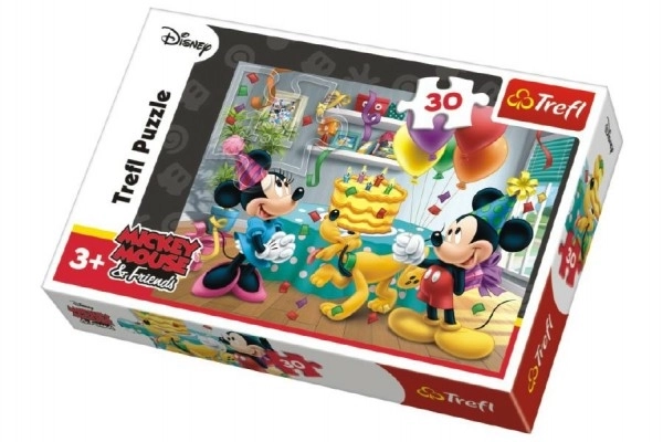 Puzzle Mickey Mouse cu 30 de piese