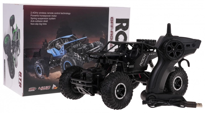 Crawler R/C 1:16 Negru