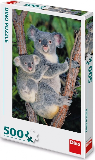 Puzzle cu Koale la copac 500 piese
