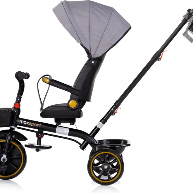 Triciclu Chipolino Max Sport 2în1 cu acoperiș detașabil