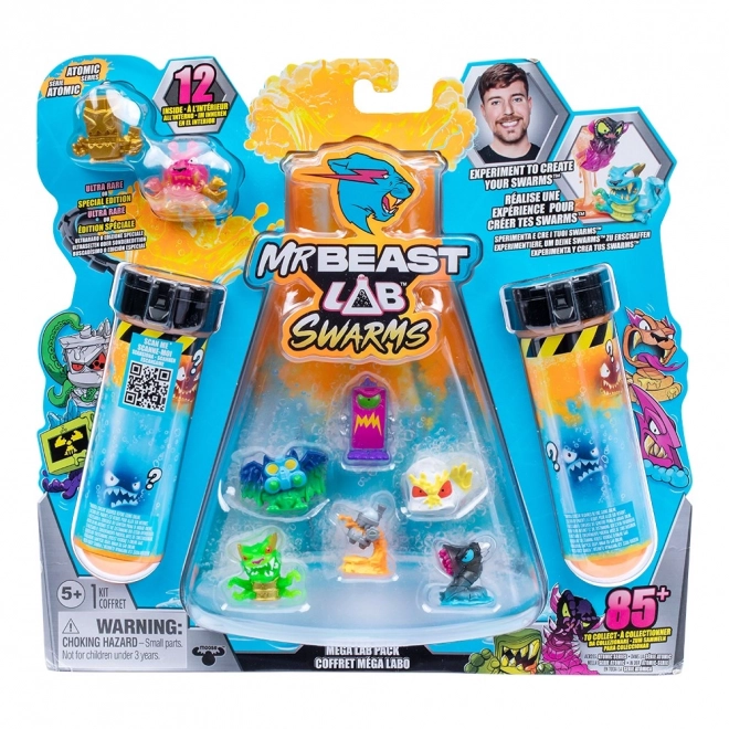Figurine Mr Beast Lab Roj Mega Lab, pachet de 12