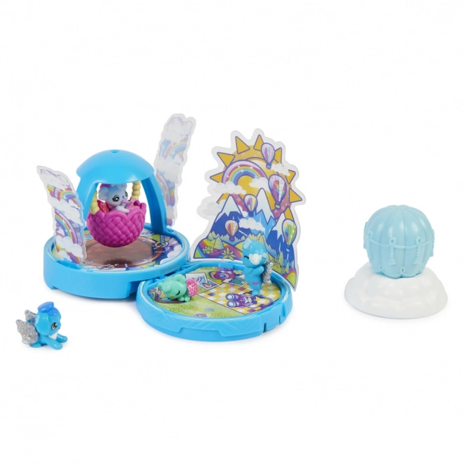 set de joacă aventuri de familie Hatchimals